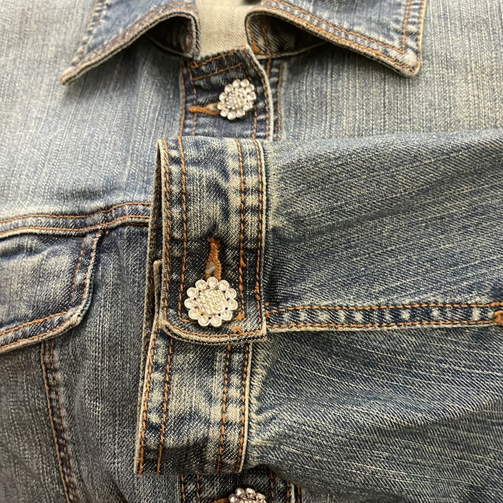 Venezia denim jacket women Size 18/20 - Picture 7 of 12